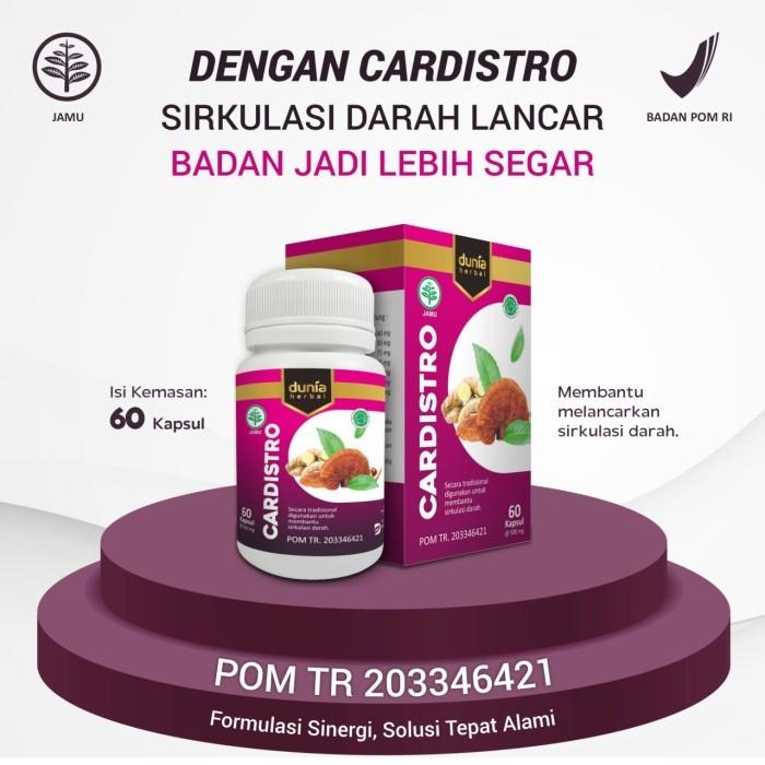 Cardistro Obat Sakit Jantung Koroner Bengkak Pelancar Darah Herbal O Depo Herbal