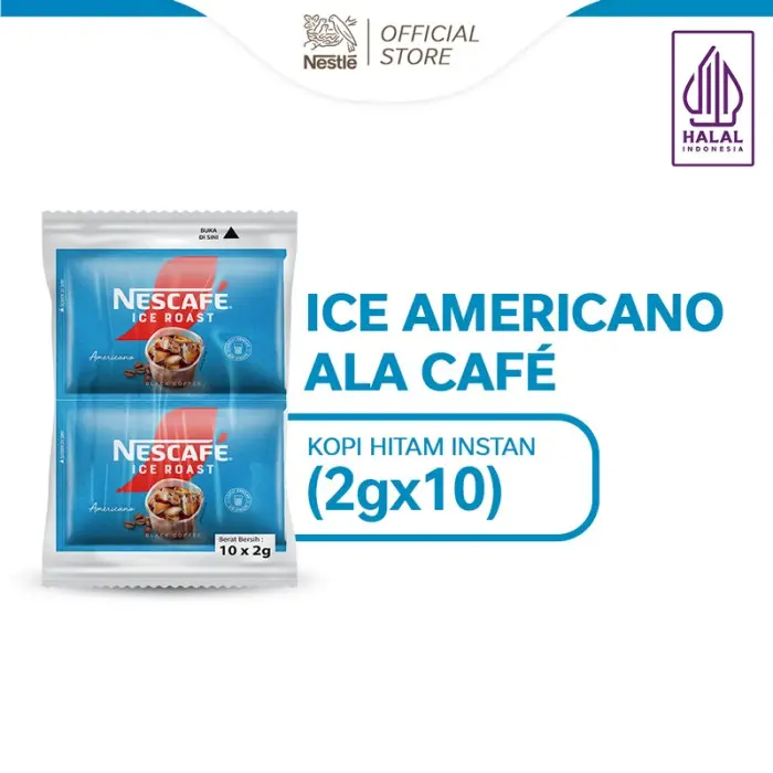 Nescafe Ice Roast Americano Isi 10 Sachet x 2gram (1 Renteng) 0