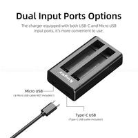 Gambar KingMa Dual Charger for Insta360 X4 USB Charging Insta 360 ONE X 4 dari G-Rex Kota Administrasi Jakarta Barat 2 Tokopedia
