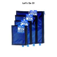 Gambar Tempat Penyimpanan Smart Case Pouch 2 Pocket Zipper Besi Bahan Kain Parasut Jaring Daiichi Let's Do It SRB 1059-A4/1060-B5/1061-A5/1062-B6/1063-A7 - 1063-A7, Blue dari daiichi files store Kota Administrasi Jakarta Selatan 4 Tokopedia