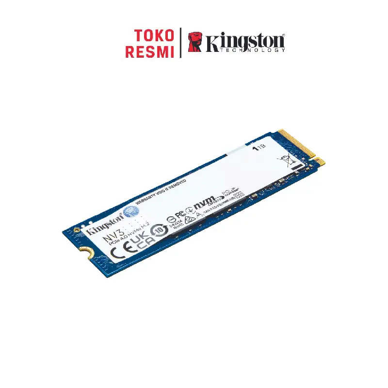 SSD Kingston NV3 500GB 1TB 2TB M.2 NVME PCIe 4.0 2280 PCIe Gen 4x4 (5000MB/s)