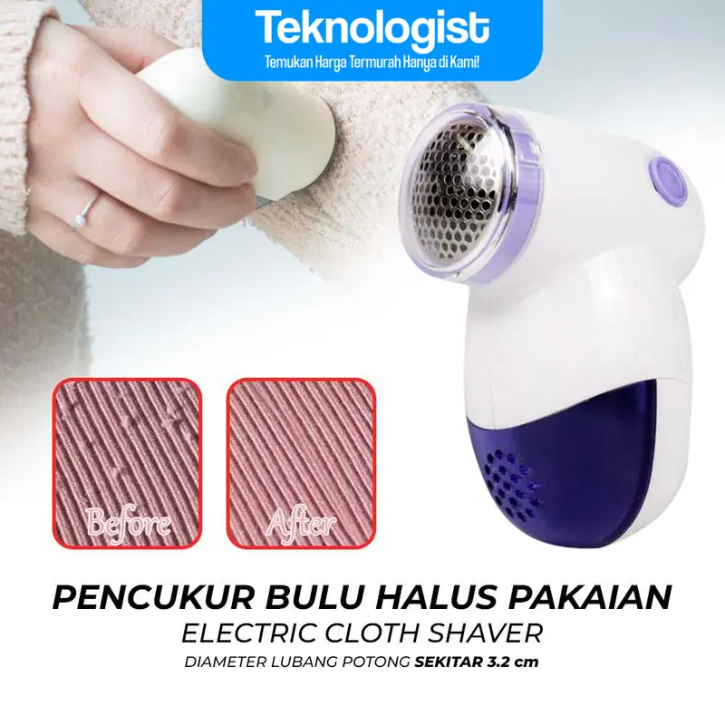 Pencukur Bulu Halus Pakaian Alat Penghilang Bulu Halus Elektrik Baju & Sofa 0