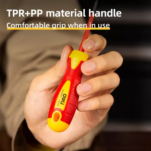 DELI OBENG LISTRIK INSULATED PHILIPS SCREWDRIVER PH0X80 DL513060 1