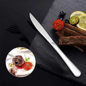 Pisau Makan Steak ROXY Knife Stainless Steel Comfortable Grip