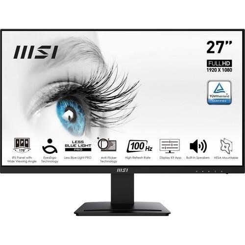 Gambar MONITOR LED MSI PRO MP273A 27" IPS 100Hz dari Dityashop Tech Kota Bekasi Tokopedia