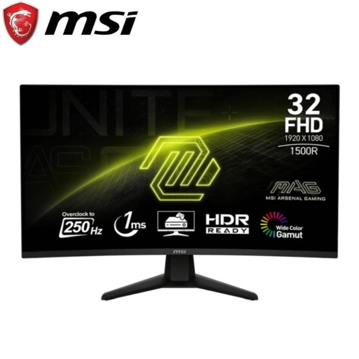 Gambar MONITOR LED MSI MAG 32C6X 32" FHD 250HZ CURVED dari Dityashop Tech Kota Bekasi Tokopedia