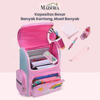 Gambar Madora Tas Ransel Anak Sekolah TK SD Cute Stylish Unicorn Backpack Waterproof Tahan Cipratan Air - Pink dari Madora Kota Administrasi Jakarta Utara 5 Tokopedia
