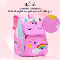 Gambar Madora Tas Ransel Anak Sekolah TK SD Cute Stylish Unicorn Backpack Waterproof Tahan Cipratan Air - Pink dari Madora Kota Administrasi Jakarta Utara 4 Tokopedia