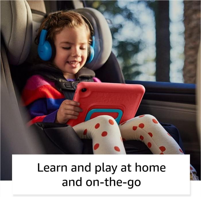 Amazon Fire 7 Kids tablet, ages 3-7 | Encourage curiosity with a tablet designed for growing young minds
