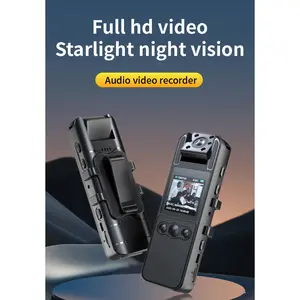 SPANN Body Cam Mini Camera Rotating Lens Night Vision Full HD 1080P - H82