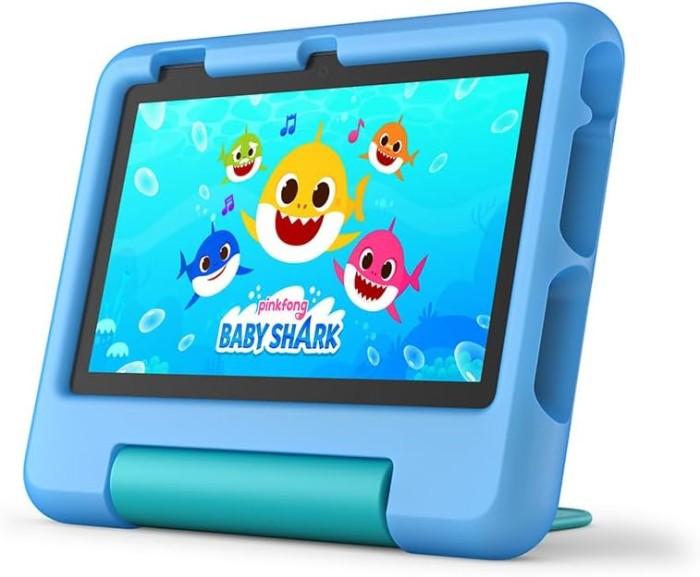 Amazon Fire 7 Kids tablet, ages 3-7 | Encourage curiosity with a tablet designed for growing young minds