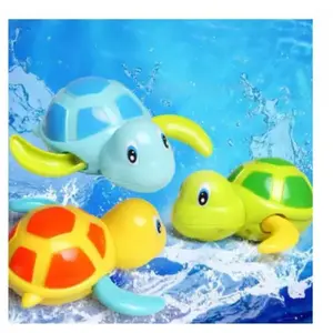 kura kura berenang mainan bayi Baby Water Toys Turtle Mainan Mandi Anak kura - kura