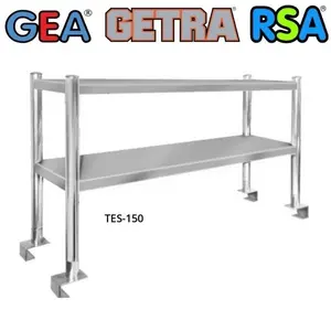 GETRA TES-150 RAK MEJA STAINLESS KNOCK DOWN TABLE EXTRA SHELF WK-150