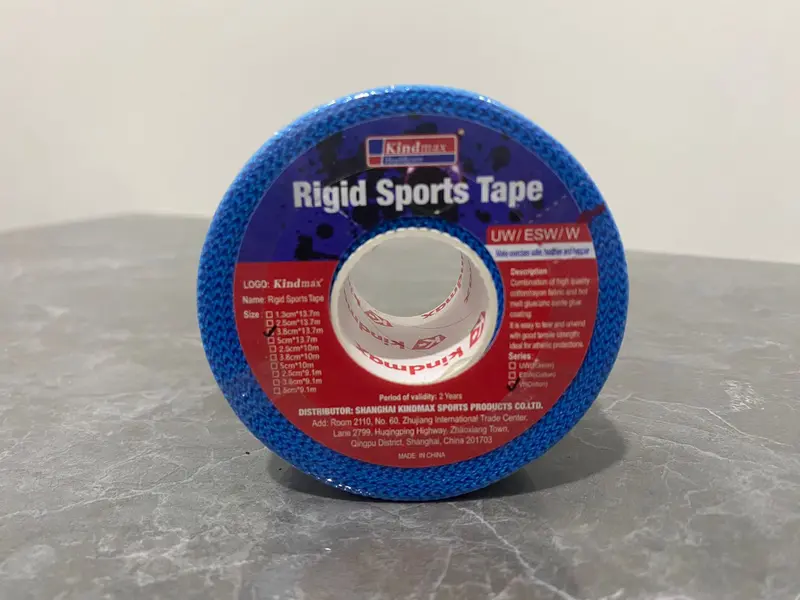 Wrist Tape Rigid Kindmax / Sport Tape Rigid Kindmax / Strappal Wristape Roll Taping Olahraga 3.8cm x 13.7m 6