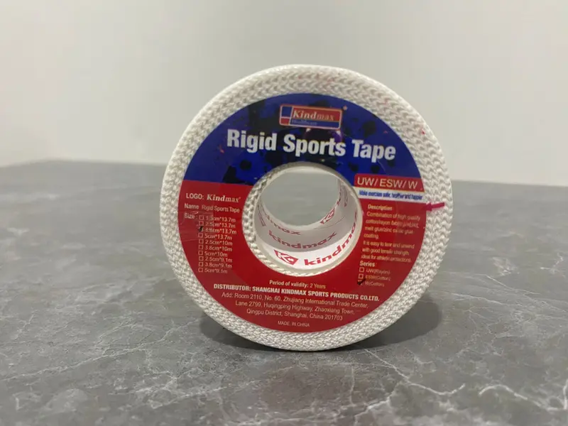 Wrist Tape Rigid Kindmax / Sport Tape Rigid Kindmax / Strappal Wristape Roll Taping Olahraga 3.8cm x 13.7m 4