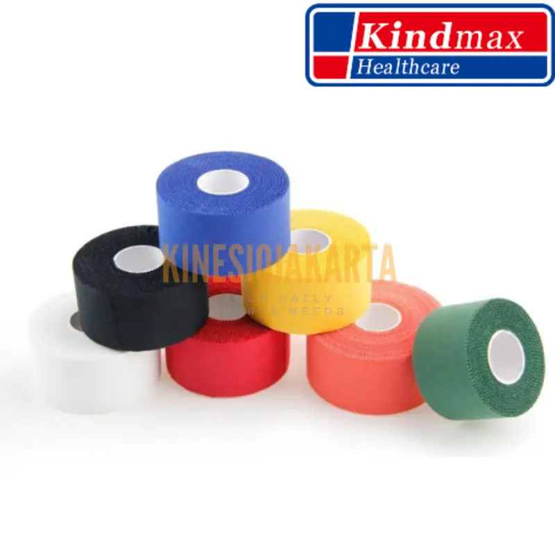 Wrist Tape Rigid Kindmax / Sport Tape Rigid Kindmax / Strappal Wristape Roll Taping Olahraga 3.8cm x 13.7m 0