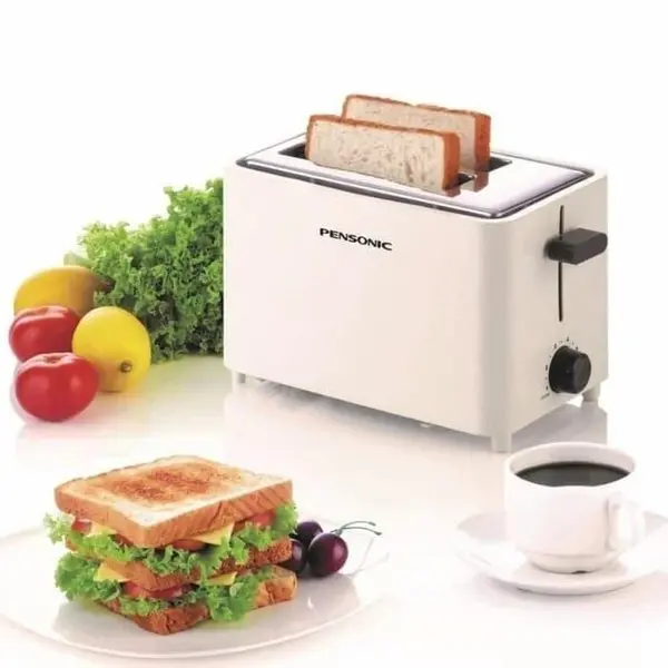 Danidistro45 Alat Pemanggang Panggangan Roti Jepit Elektrik Pensonic Electric Bread Toaster Original Garansi Resmi Murah