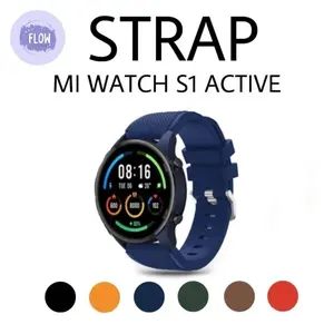 TALI JAM TANGAN STRAP WATCH SILICONE SPORT RUBBER MODEL S3 22MM FOR MI WATCH S1 ACTIVE