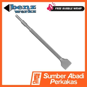 BENZ HEX 17 Mata Bor Bobok Beton 50 mm x L280 mm Flat Chisel Pahat