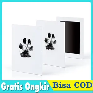 Inkless Baby Footprint Handprint Cap Tangan Kaki Bayi Newborn Cetakan Kaki Anjing Kucing Hewen