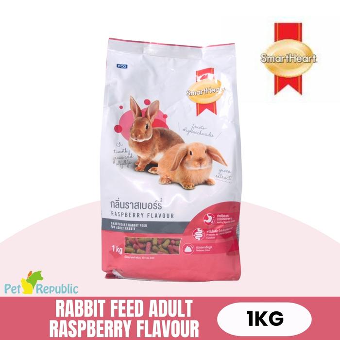 Gambar SMARTHEART Makanan Kelinci Rabbit Food RASPBERRY 1kg dari Pet Republic Indonesia Kota Administrasi Jakarta Utara Tokopedia