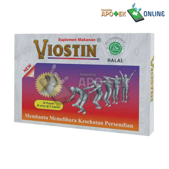 Gambar VIOSTIN 1 BOX ISI 30 KAPLET dari Apotek Prima Sehat Sukolilo Kota Surabaya Tokopedia