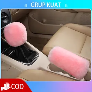 Sarung Sarung Cover Perseneling + Rem Tangan Cover Rem Tangan Mobil Universal Sarung Knob Persnel