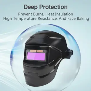 KACAMATA LAS GELAP TERANG OTOMATIS TOPENG HELM LAS SAFETY AUTO DARKENING