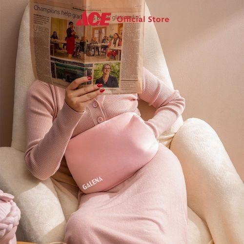 Terlaris Ace Galena Bantal Terapi Kompres Panas Elektrik - Pink Heat Pad Menstrual Heating Pad Tas Pemanas Bantal Panas Bantal Air Hangat