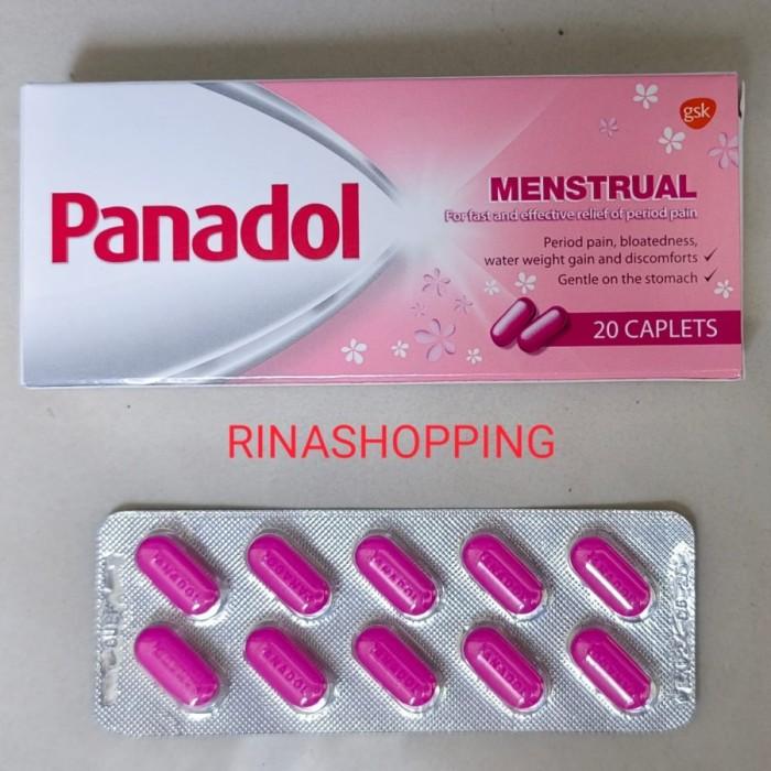 Terbaru Panadol Menstrual Per Strip 10 Tablet (Import Singapore)