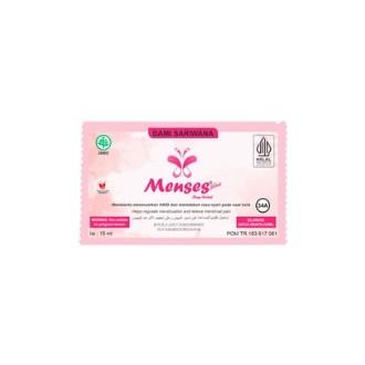 New Paket Menses Sirup Sachet Cair 3 Box 15 Sachet Gratis Pembalut