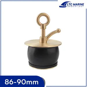 IMPA 232484B Brass Scupper Plug / Penyumbat Kapal Bahan Kuningan 85x110mm