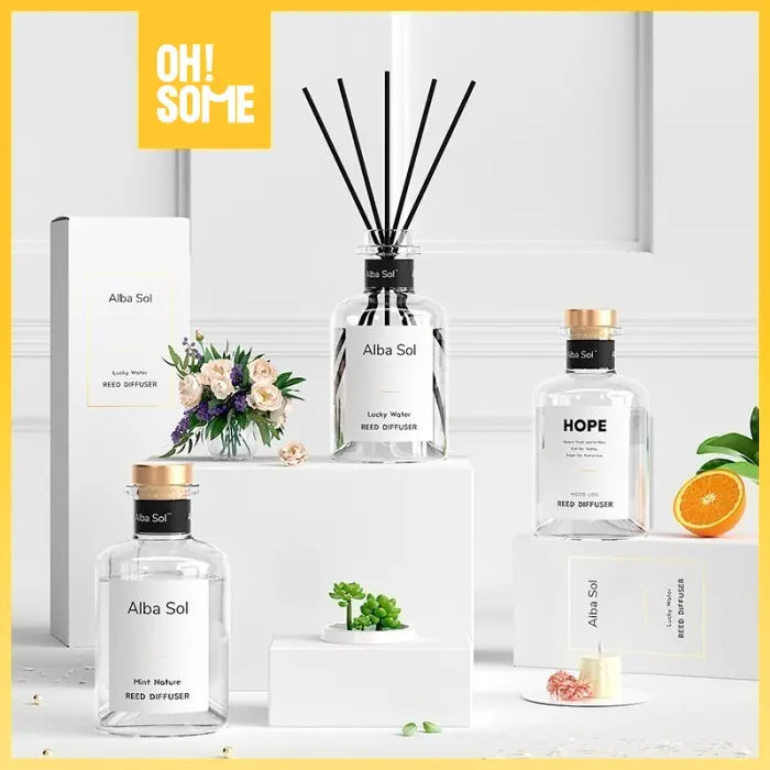 OHSOME ALBA SOL Diffuser Aromaterapi Pengharum Ruangan Wangi Bunga 150ml