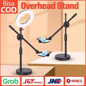 Tripod Overhead Overhead Phone Stand Ring Light Holder live streaming