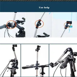 Folded Stand Payung Multifungsi Sepeda Stroller LS4G