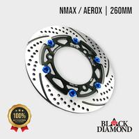 Gambar Black Diamond - Front Disc Brake 260mm AEROX Old New NMAX Connected Turbo Piringan Cakram Depan - Hitam dari Black Diamond Official Store Kota Administrasi Jakarta Timur 4 Tokopedia