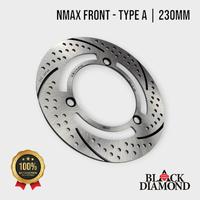 Gambar Black Diamond - Front Disc Brake 230mm NMAX OLD NEW NEO TURBO TECHMAX Piringan Cakram Depan Type A - Type A dari Black Diamond Official Store Kota Administrasi Jakarta Timur 1 Tokopedia
