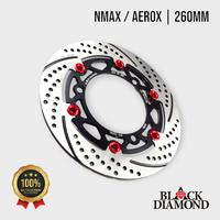 Gambar Black Diamond - Front Disc Brake 260mm AEROX Old New NMAX Connected Turbo Piringan Cakram Depan - Hitam dari Black Diamond Official Store Kota Administrasi Jakarta Timur 1 Tokopedia