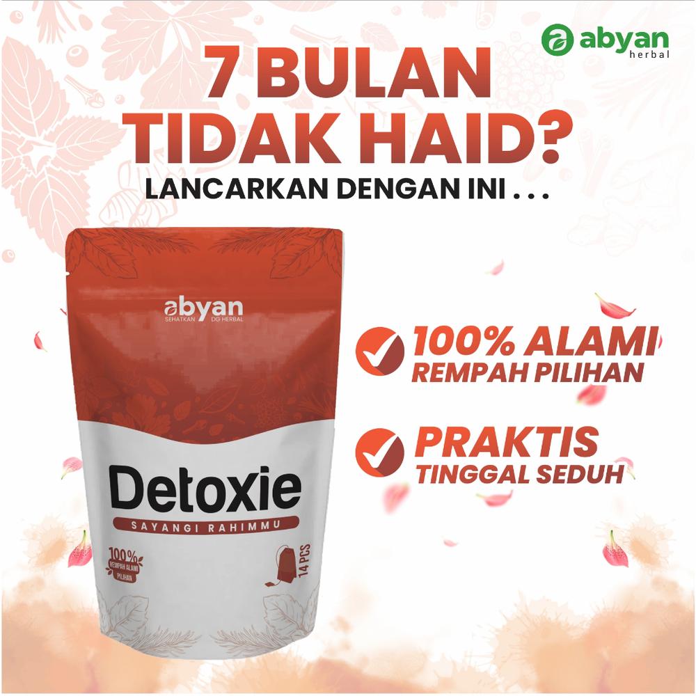 DETOXIE DETOX RAHIM RAMUAN PELANCAR MENSTRUASI ALAMI DR.ZAIDUL AKBAR