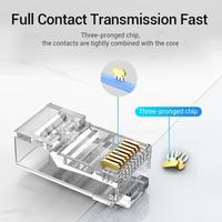 Gambar Modular Connector RJ45 UTP CAT6 Vention IDD 100 Pcs Ethernet Network dari BORONG KOMPUTER Kota Administrasi Jakarta Barat 3 Tokopedia