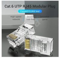 Gambar Modular Connector RJ45 UTP CAT6 Vention IDD 100 Pcs Ethernet Network dari BORONG KOMPUTER Kota Administrasi Jakarta Barat 4 Tokopedia