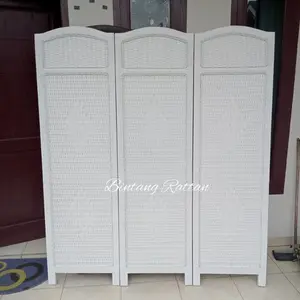 Sketsel Pembatas Ruangan Harga Satuan (1 Keping) Partisi Rotan Sintetis Termurah Terlaris Model Terbaru