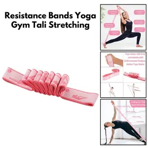 SPCR Resistance Bands Yoga Gym Tali Stretching 9 Loops CZG2NE