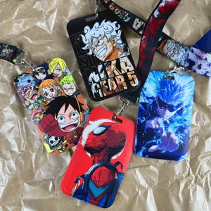 ID CARD HOLDER MOTIF KAWAII ASTRONOUT TEMPAT KARTU BEBEK BUNGA