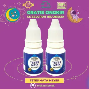 TETES MATA MEYER 5 ML – untuk Masalah Mata pada Hewan