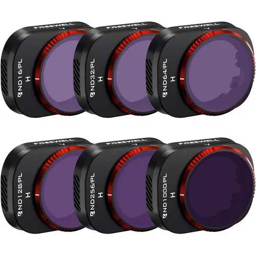 Freewell Filters Bright Day 6 Pack for DJI Mini 4 Pro 1