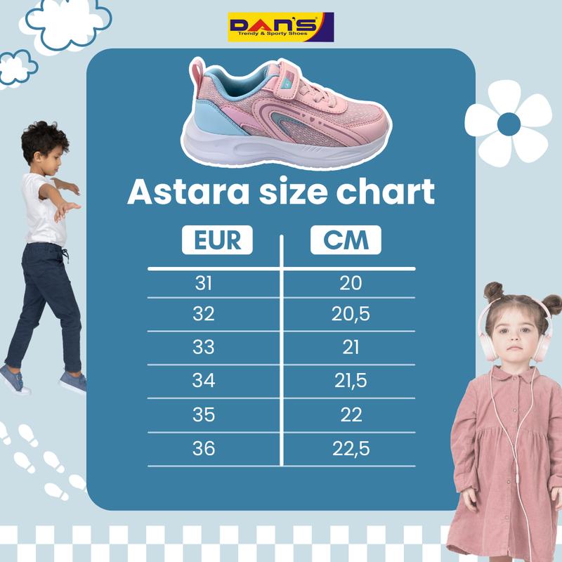 Product Introduction of Sepatu Dans Astara Sepatu Sneakers Anak Perempuan - Beige 0