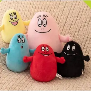 Cartoon Anime Family Barbapapa Plush Toy Cute Stuffed Dolls Baby Kids Comfort Soft Decor Birthday Gift for Children Kids Girls