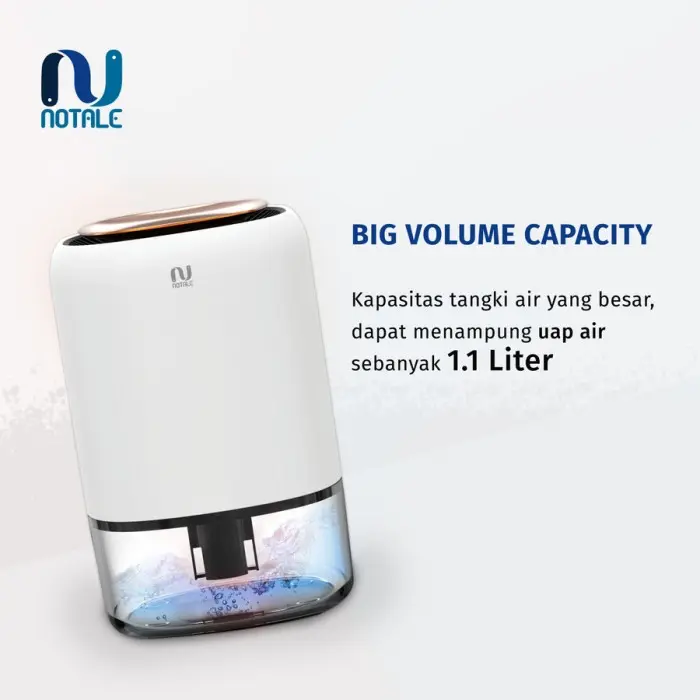 New Notale Dehumidifier Suvo Air Dryer Serap Kelembapan Humidifier Touch