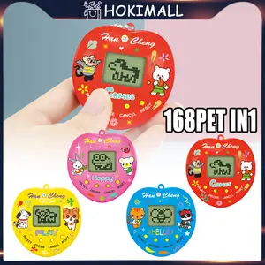 Mainan jadul 90an Tamagotchi hewan peliharaan 168pet in 1 Tamagotchi import